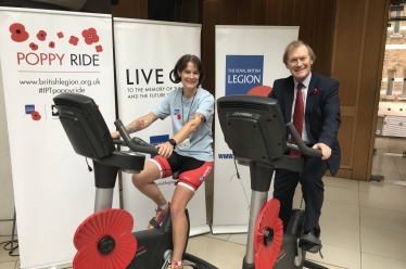 Poppy Appeal Bike Race